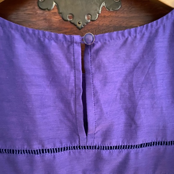 {munthe} Purple Ruffle Blouse Size S/M - Picture 8 of 11